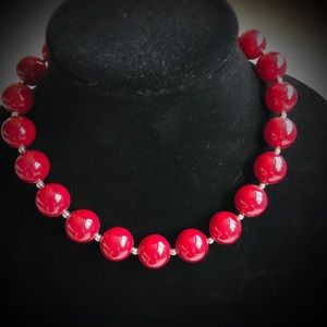 Red Bead Necklace